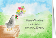 Happy Father’s Day, Special Son, Across Miles, Bird, Hills card