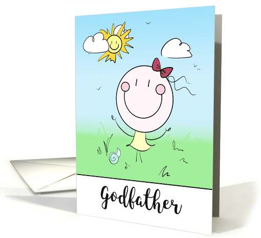 Godfather Encouragement Big Smiles Note of Cheer card (1724840)