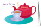 Join us for Tea card