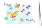 Butterflies card