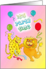 Party Time Invitation card