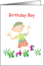 Birthday Boy card