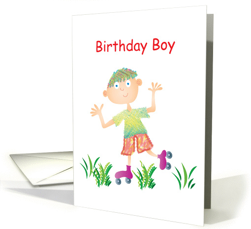 Birthday Boy card (924167)