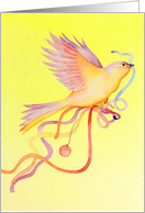 Happy Birthday, with bird card