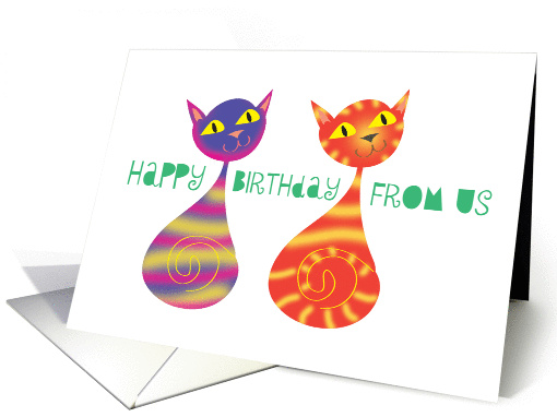 Happy Birthday From Us card (932753)