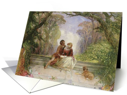 Early Summer by Alfred Woolmer, Fine Art Valentines card (1034139)