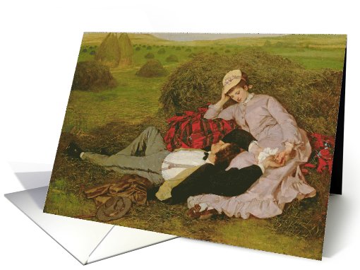 The Lovers, 1870 (oil on canvas) by Pal Szinyei Merse,... (1034265)