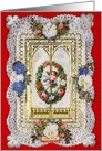 Faithful and True. Victorian Valentine, Fine Art Blank Note Card