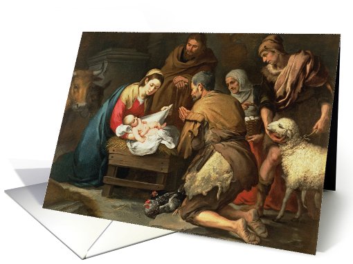The Adoration of the Shepherds, c.1650 (oil on canvas) by... (995265)