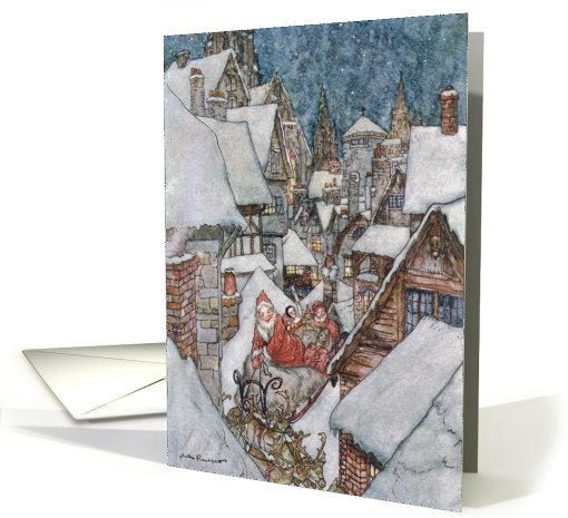 Christmas illustrations, from 'The Night Before Christmas'... (995323)