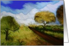 The way to the snowy mountains card