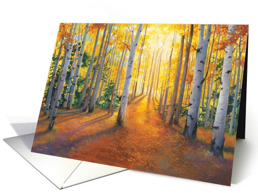 Aspen Glow Tahoe CA Blank Inside card (1854852)