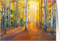 Aspen Glow Tahoe CA Blank Inside card
