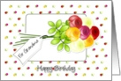 Roses for my grandma- happy birthday card