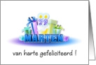 gefeliciteerd Marten card