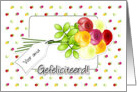 Dutch happy birthday for grandma- gefeliciteerd voor oma card