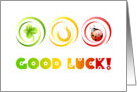 Good luck card with lucky charms card