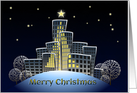 Home for Christmas card