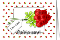 Dutch happy birthday for life partner- gefeliciteerd lieve schat card