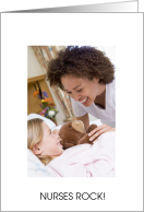 NURSES ROCK card