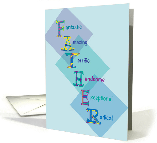 Fantastic, Amazing Father's Day card (931243)