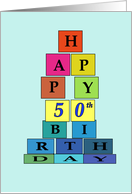 50th Birthday wish...