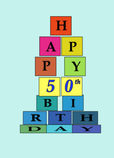 50th Birthday wish...