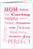 Mom Birthday card