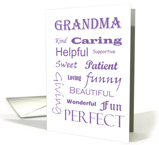 Grandma birthday card (1046795)