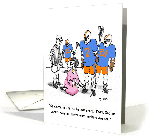 Mother's Day, Lacrosse LAX For Mom card (932197)