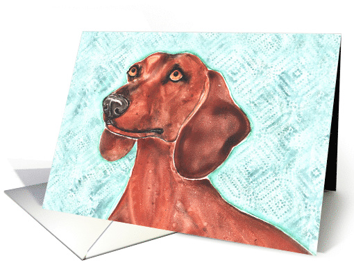 Dachshund Doxie Cut Dog Colorful Pet Art Watercolor... (1626944)