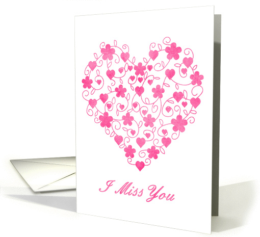 I miss you card (931739)