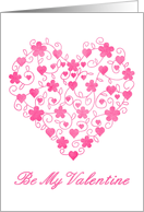 Be my valentine, valentine’s day, valentine, love, romance, pink card
