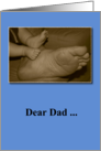 Dear daddy...You are my Idol and I want to follow in your footsteps! card