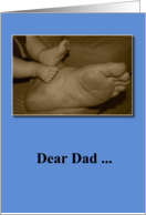 Dear daddy...You are my Idol and I want to follow in your footsteps! card