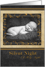 Silent Night Photo Card