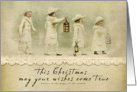 Vintage Style Christmas Card