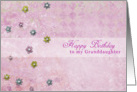 Happy Birthday Granddaughter card