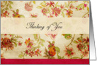 Thinking of You Floral card