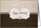Happy Birthday Polka Dot Ribbon card