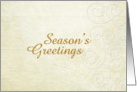 Business Season’s Greetings Swirls card