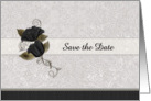 Save the Date Floral card