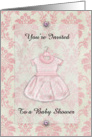 Girl Baby Shower Invitation card