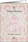 Happy Birthday Girl Customizable card