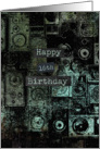 Happy Birthday 16th card