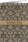 Business Thank You for your hard work card