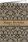 Business Happy Birthday from the team card