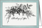 Thinking of You Floral card