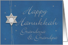 Happy Hanukkah to my Grandma & Grandpa card