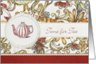 Time for Tea Invitation card